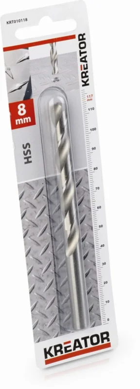 Akce Kreator KRT010118 HSS vrták do kovu 8x117 mm