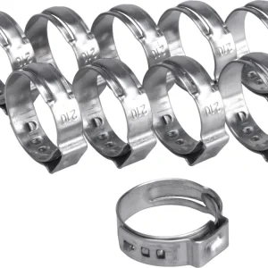 Značkový EXTOL PREMIUM spona na hadici, 10ks, ⌀21mm, INOX, 8865178