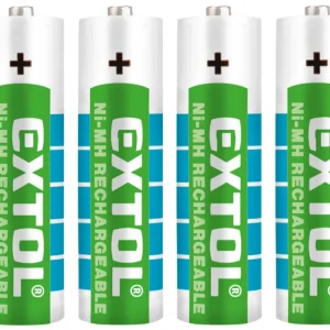 Zlevněný EXTOL ENERGY baterie nabíjecí, 4ks, AA (HR6), 1,2V, 2400mAh, NiMh, 42061