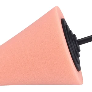 Aktuální EXTOL PREMIUM kužel leštící pěnový, T40, oranžový, ⌀80mm, stopka 6mm, 8804567