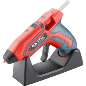 Akční Cena EXTOL PREMIUM pistole tavná lepící aku, ⌀7,2mm, 4V Li-ion, 1500mAh, 8891500