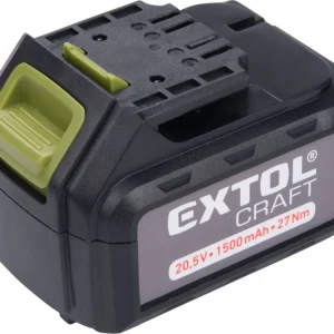 Akční Cena EXTOL CRAFT baterie akumulátorová, 20V Li-ion, 1500mAh, 402440E
