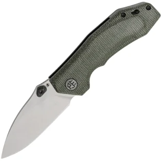 Zlevněný Petrified Fish PFP04 Havrog Stonewash K110 Zelená Micarta PFP04GRMW