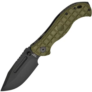 Akční Nabídka Halfbreed Blades Velký Bush Folder - Skládací nůž LBF-01 Gen-2 ODG - CPM 3V