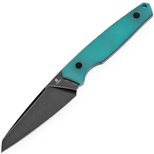 Značkový Tenable Knives Parr Blackwash 14C28N Tiffany Blue G10