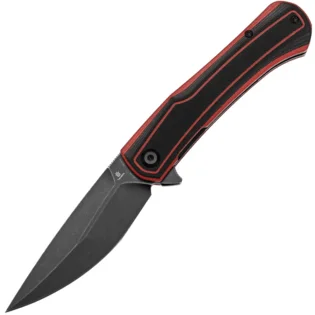 Akční Nabídka Tenable Knives Kratos Blackwash Nitro-V Černá & Červená G10