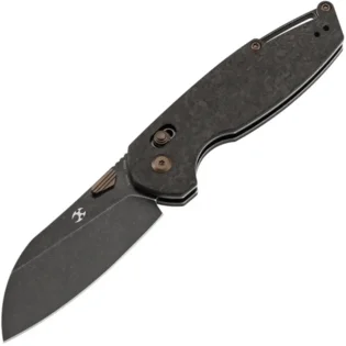 Aktuální Kansept Model 6 Blackwash CPM S35VN, Shred CF K1022V1