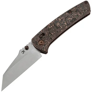Vysoce Kvalitní Kansept Main Street Stonewashed CPM S35VN, Měď CF