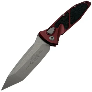 Vysoce Kvalitní Microtech SOCOM ELITE T/E-AUTO APOCALYPTIC STANDARD MERLOT 161A-10APMR