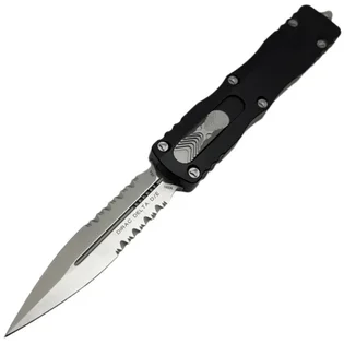 Vysoce Kvalitní Microtech DIRAC DELTA D/E SATIN PART SERRATE 227-5