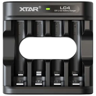 Xtar LC4-Type-C 1.5V Li-ion AA/AAA battery charger, 1*A-C cable Nejlepší Cena