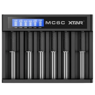 Xtar MC6C-charger, USB to Type-C cable, DC cable Oblíbený