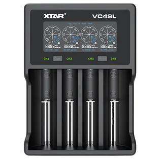 Xtar VC4SL-charger, QC3.0 USB cable Sleva
