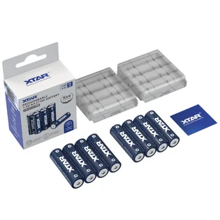 Xtar AA 1.5V CLR 4300-8pcs AA 1.5V CLR 4300 2700mAh batteries Oblíbený