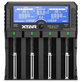 Xtar DRAGON VP4L Plus-charger, wall adaptor, car adaptor Doprava Zdarma