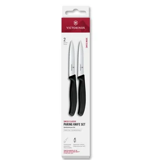 Zlevněný Victorinox SwissClassic Nôž na ovocie/zeleninu, 2ks, 10cm,čierny