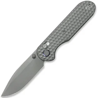 Aktuální GEO Knife Ethereal Cutter Darkwash M390 Blade Darkwash Ti