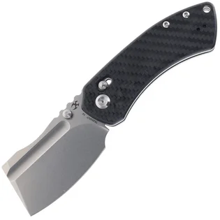 Značkový Kansept Korvid V Stonewashed D2 Twill Carbon Fiber, G10 TE2030V7