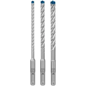 Aktuální Sada příklepových vrtáků čtyřbřitých SDS-plus-7X, 6-8-10mm