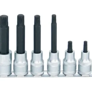 Zlevněný Sada šroubovacích hlavic 1/2" XZN M6-M14 (6ks)