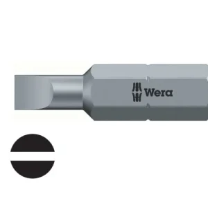 Výprodej Šroubovací bit Wera 800/1 Z, 1/4", 25mm, plochá drážka PL