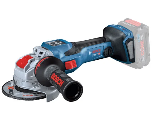 X-LOCK AKU úhlová bruska Bosch GWX 18V-15 SC 125, solo, L-Boxx Must-Have