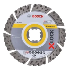 X-LOCK Diamantový řezný kotouč pro univerzální použití 115-125mm Finální Výprodej