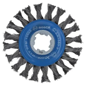 X-LOCK Kotoučový drátěný kartáč copánkový ocelový 0,5mm, D 115mm Nejlepší Cena