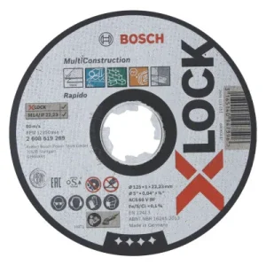 X-LOCK řezací kotouč Multi Material Rapido 115-125mm Must-Have