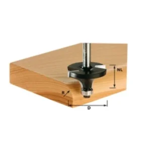 Zaoblovací fréza s ložiskem Festool HW S8 D25,5 / R6,35 Novinka