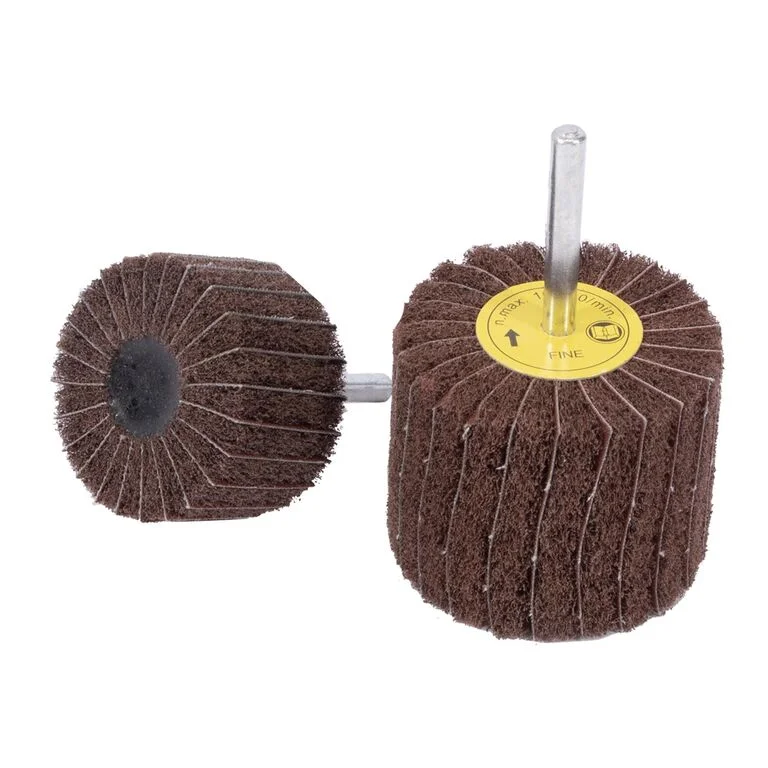 ABRASIVES Kotouč brusný vliesový lamelový na stopce | 50x30x6 mm, zr. 180, fine Cenová Bomba