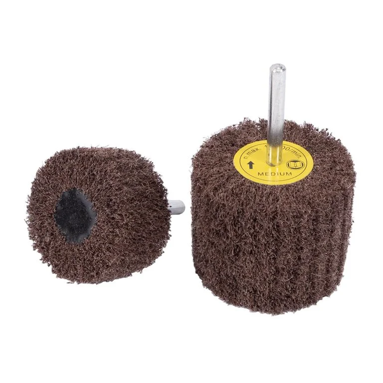 ABRASIVES Kotouč brusný vliesový na stopce | 50x30x6 mm, zr. 120, medium Tovární Cena