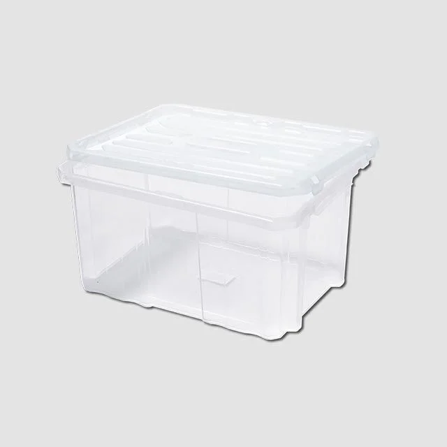 Zlevněný Box plastový s víkem 600x400x265mm Cargobox