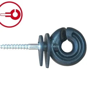 33380 Izolátor pro elektrické ohradníky CZ 131 kruhový s vrutem 5 mm Výprodej