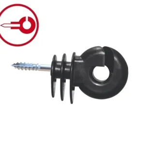 33262 Izolátor pro elektrický ohradník Easy Drill velký s vrutem 6 mm EDX Speciální Cena