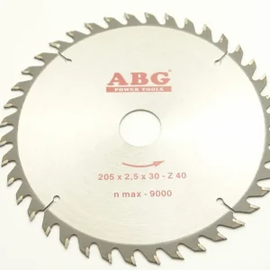 ABG N60217 kotouč pilový 205x2,5x30-40z sš Finální Výprodej